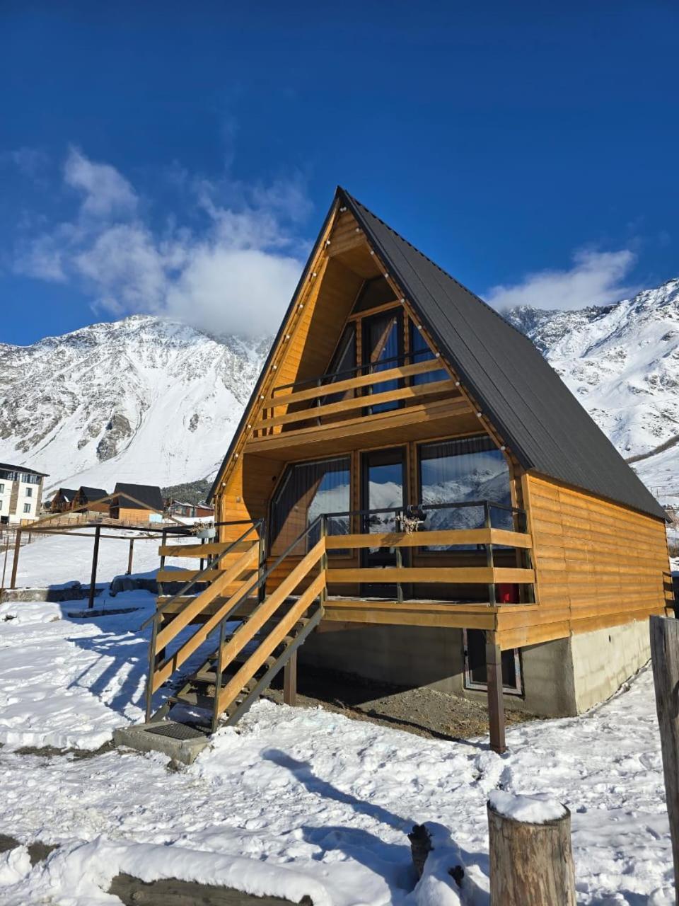 Appartement Kazbegi Folk Extérieur photo